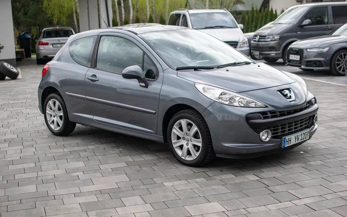 Peugeot 207 cena 13950 przebieg: 232557, rok produkcji 2009 z Nisko małe 781